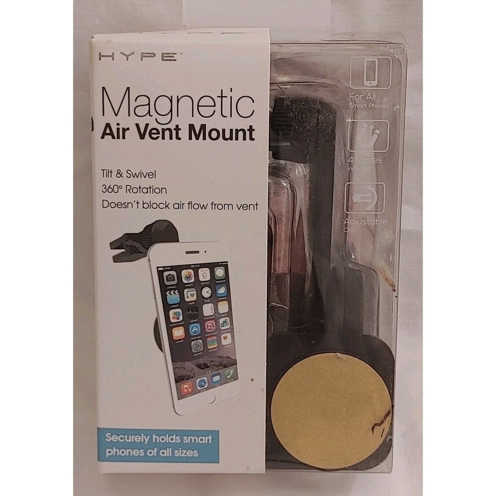 Hype Magnetic Car Air Vent Mount Universal Phone Holder